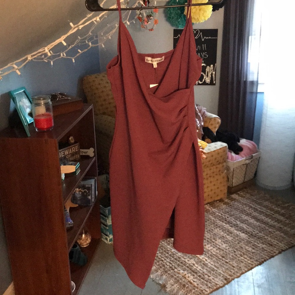 Cute bodycon cinched dress!